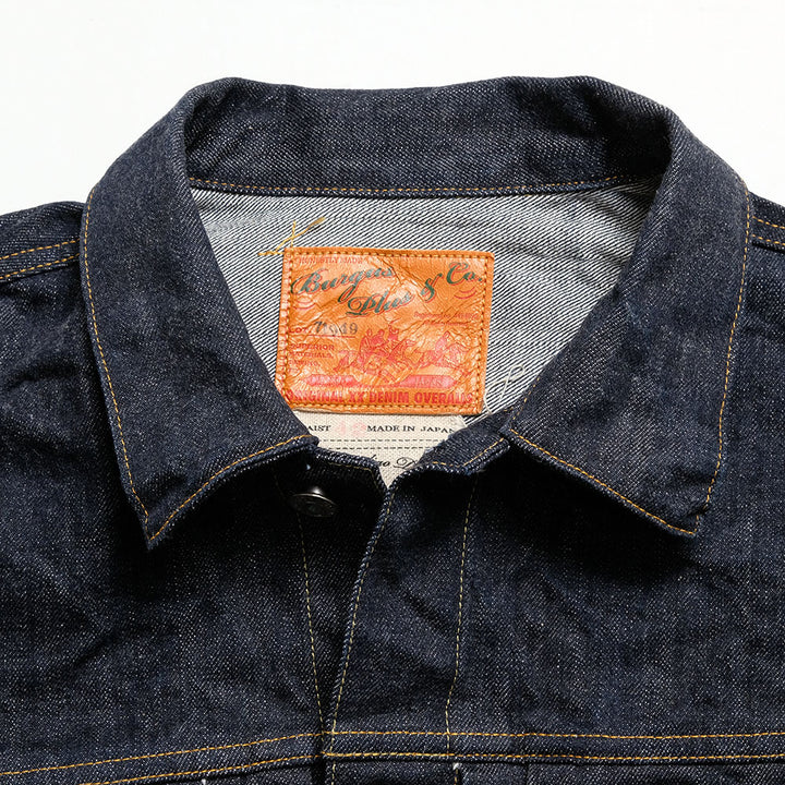 BURGUS PLUS - Natural Indigo - 2nd Type Denim Jacket - 71949-XX