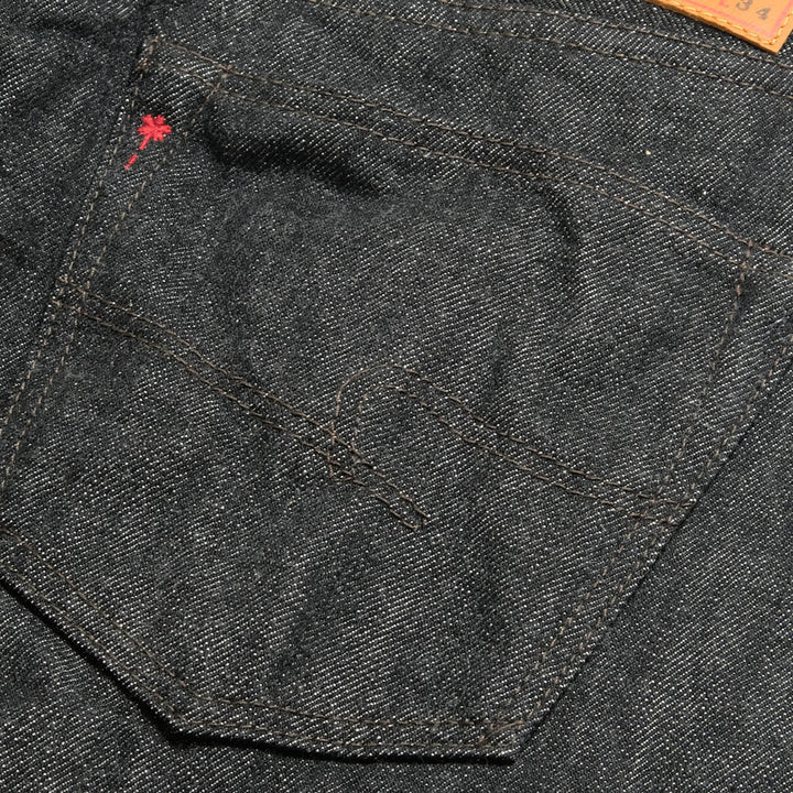 BURGUS PLUS - 15oz Selvedge Black Denim - Standard Jeans - Lot. 771-09