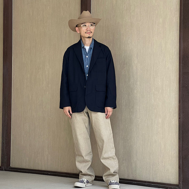 Engineered Garments - Loiter Jacket - Wool Uniform Serge - PS183