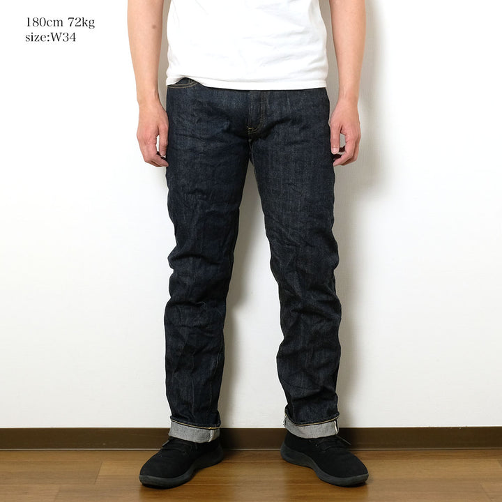BURGUS PLUS - Natural Indigo Selvedge Jeans - 1955 Model - Lot.955-XX-02
