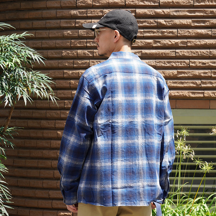 Needles - One-Up Shirt - Printed Flannel / Plaid  - RW303
