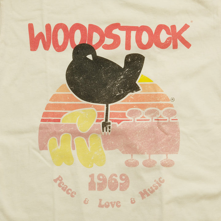 BLUESCENTRIC - WOODSTOCK BIRD＆GUITER RINGER TEE - BC110060000