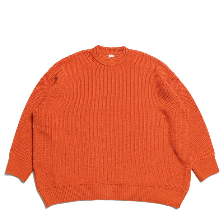 THE DAY - LOW GAUGE MERINO CREWNECK KNIT - D24W-03001