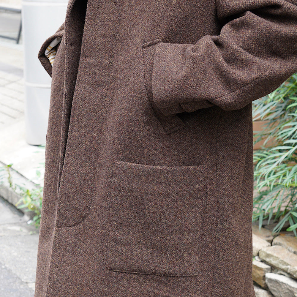 FRANK LEDER - Brown Wool Coat - FL-0521038