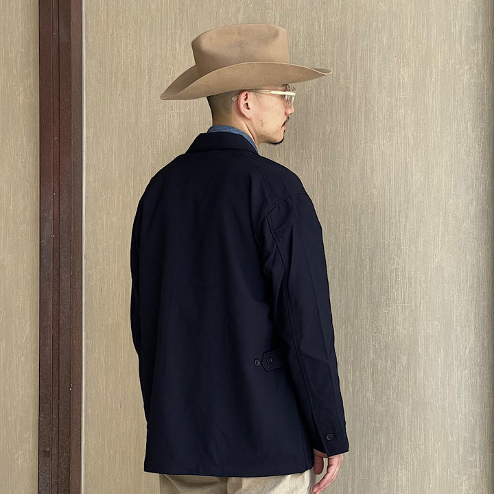 Engineered Garments - Loiter Jacket - Wool Uniform Serge - PS183