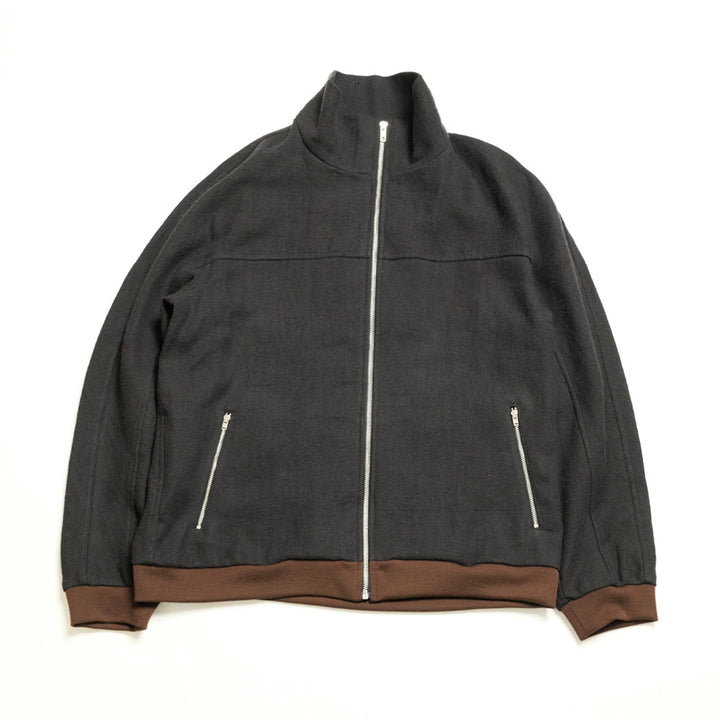 FRANK LEDER - WASHED WOOL ZIP UP SHIRT - FL-0717027