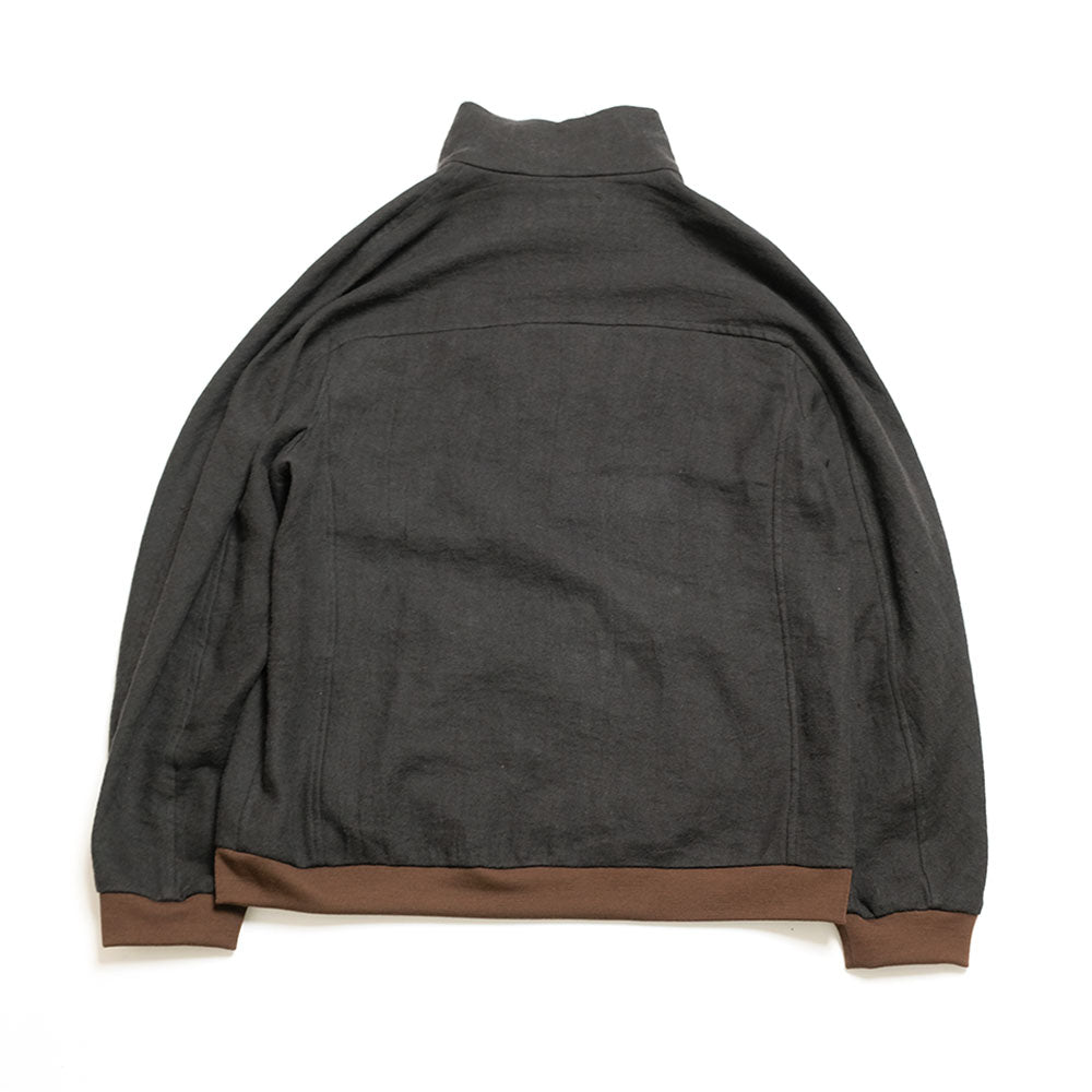 FRANK LEDER - WASHED WOOL ZIP UP SHIRT - FL-0717027