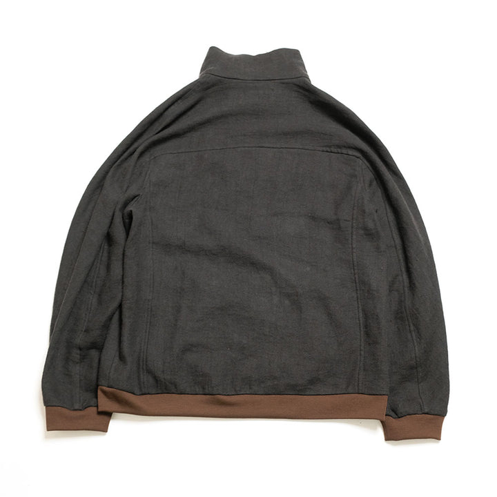 FRANK LEDER - WASHED WOOL ZIP UP SHIRT - FL-0717027