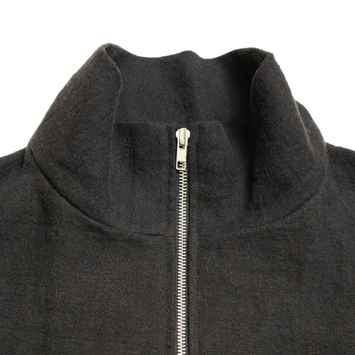 FRANK LEDER - WASHED WOOL ZIP UP SHIRT - FL-0717027