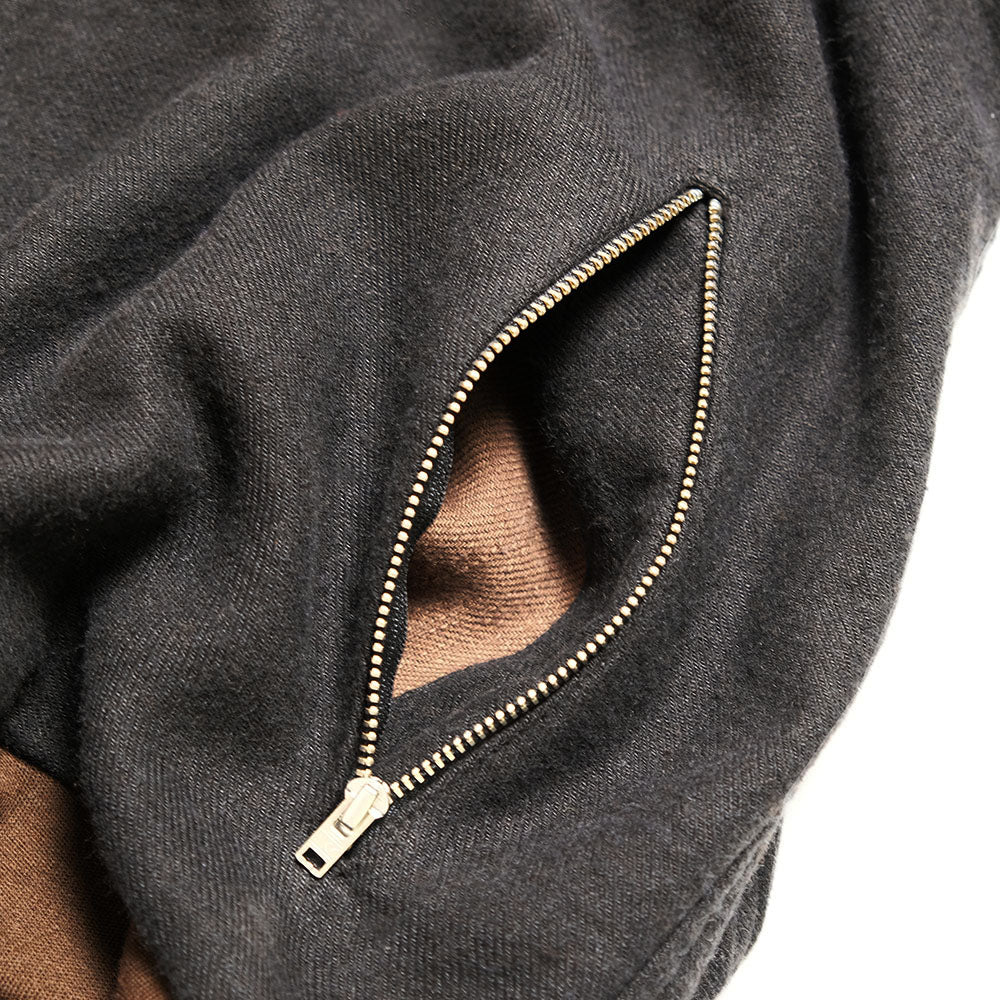 FRANK LEDER - WASHED WOOL ZIP UP SHIRT - FL-0717027