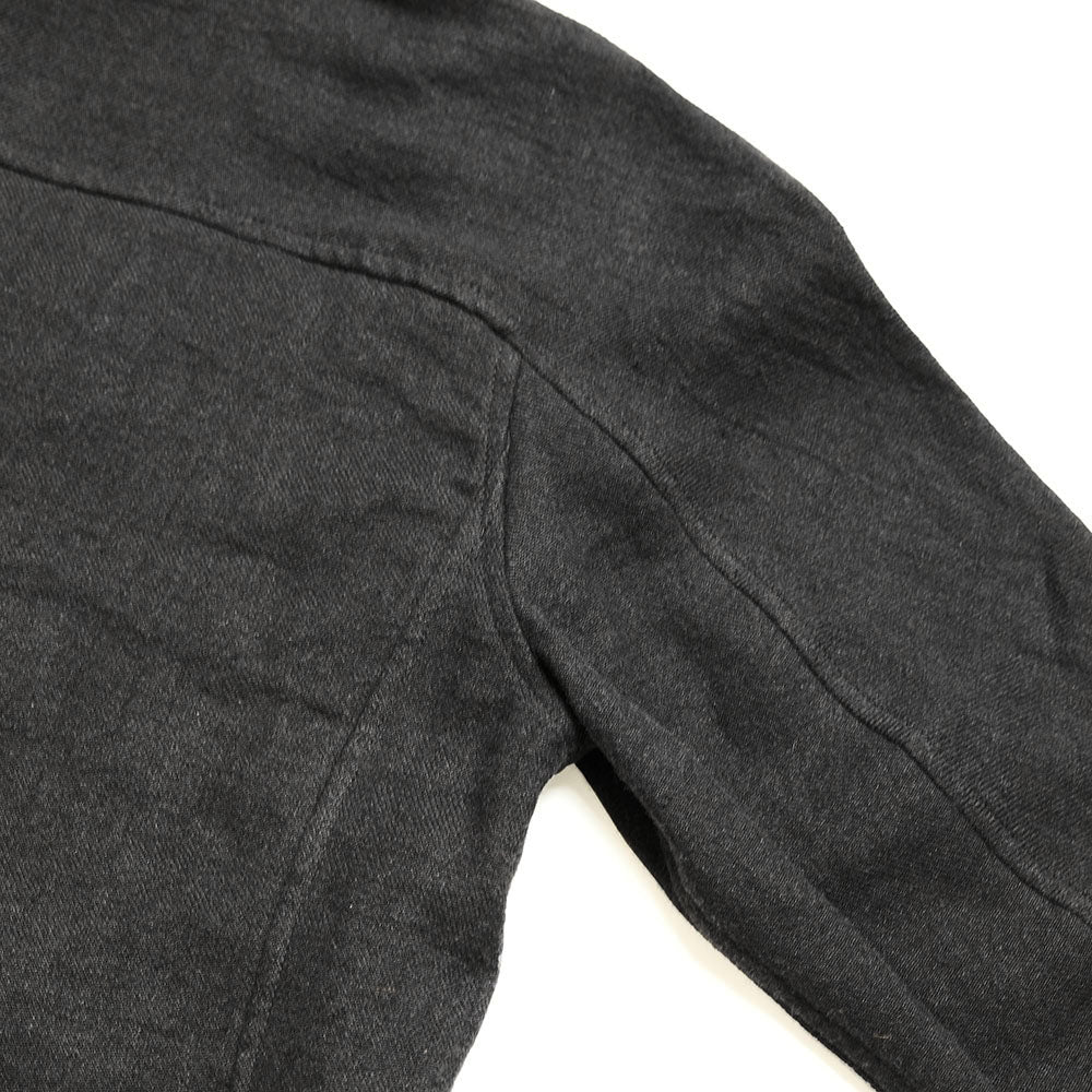 FRANK LEDER - WASHED WOOL ZIP UP SHIRT - FL-0717027