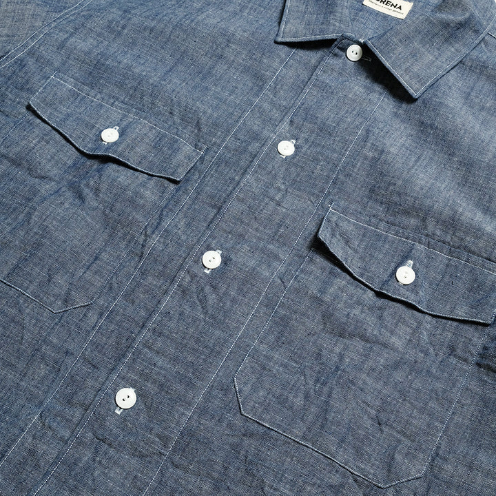 BRENA - Flap - 6oz Vintage French Chambrey - FLAP-S26