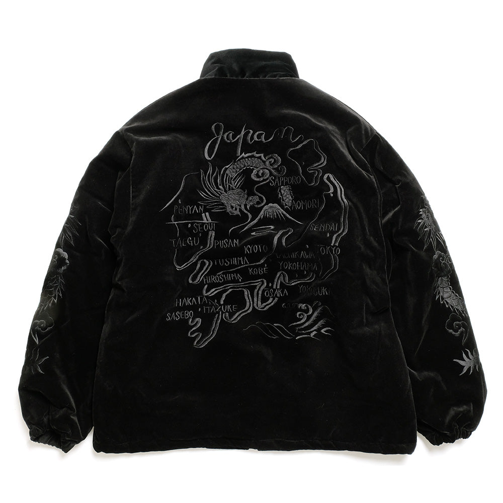 GOLD - VELVETEEN SUKA TRACK JACKET - GL15554 – Sun House GOLD - VELVETEEN SUKA TRACK JACKET - GL15554 – Sun House