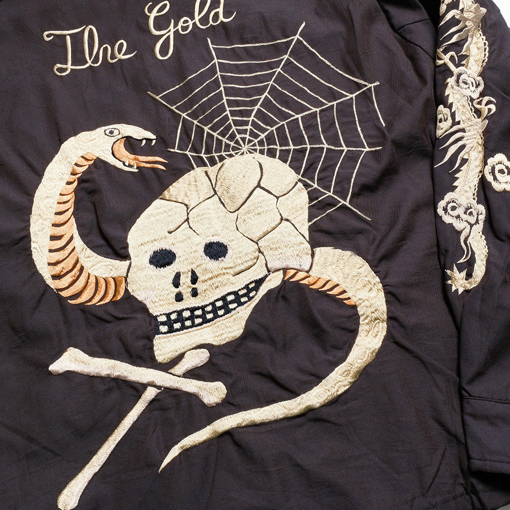 GOLD - SKULL JACKET AGED MODEL - GL15727 – Sun House Online Store