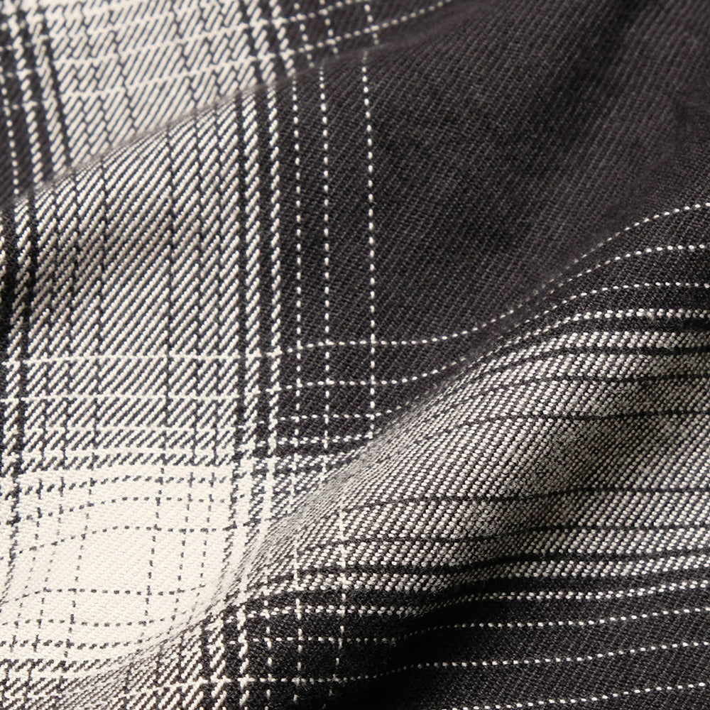 GOLD - SUVIN COTTON FLANNEL PLAID REGULAR COLLAR SHIRT - GL29546