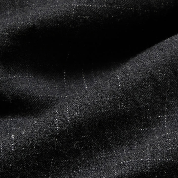 GOLD - Super 120's WOOL CHECK OPEN SHIRT - GL29548