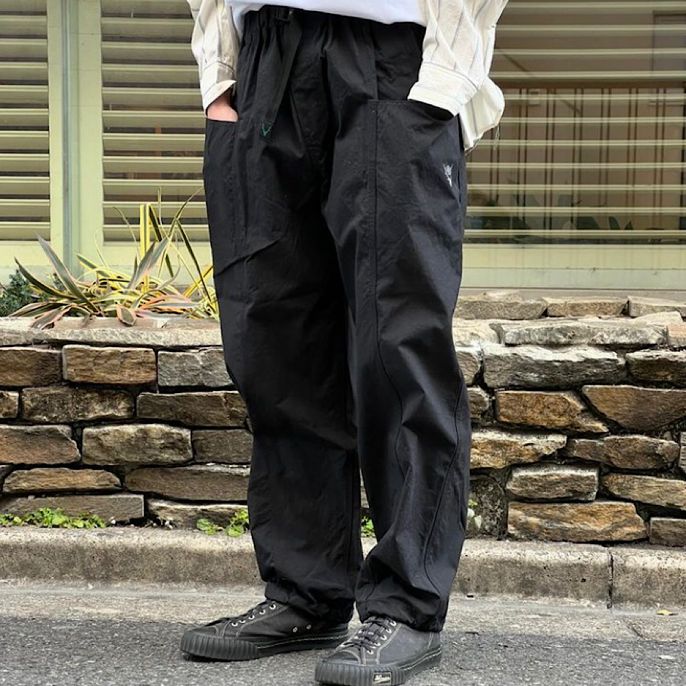 s2w8 BELTED C.S. PANT - NYLON OXFORDシップス