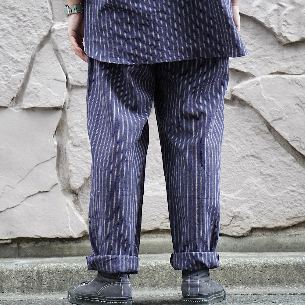 frank leder ネイビー　イージーパンツ ドローストリング付き frank leder ネイビー イージーパンツ ドローストリング付き frank