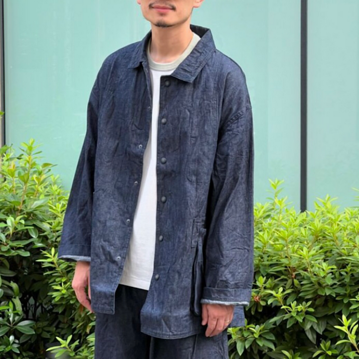 Porter Classic - CLASSIC DENIM MIL - SHIRT JACKET - PC-005-2682