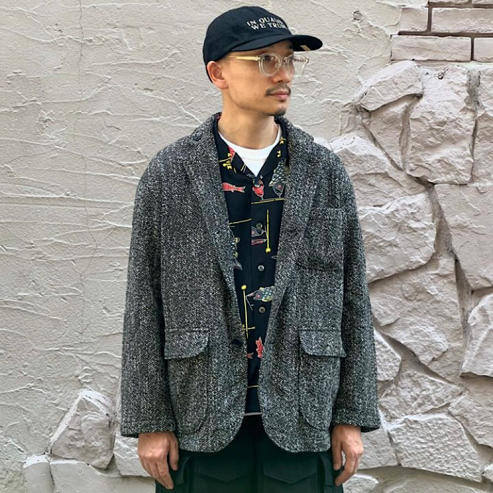 Engineered Garments - Loiter Jacket - Wool Homespun - PS187