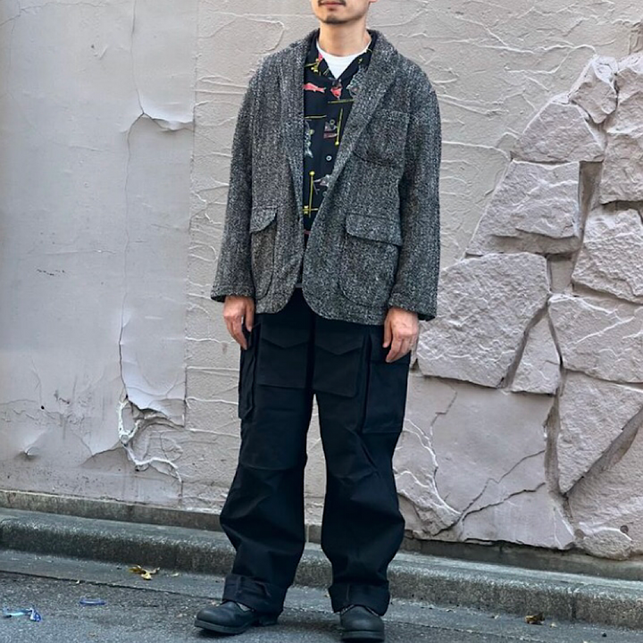 Engineered Garments - Loiter Jacket - Wool Homespun - PS187