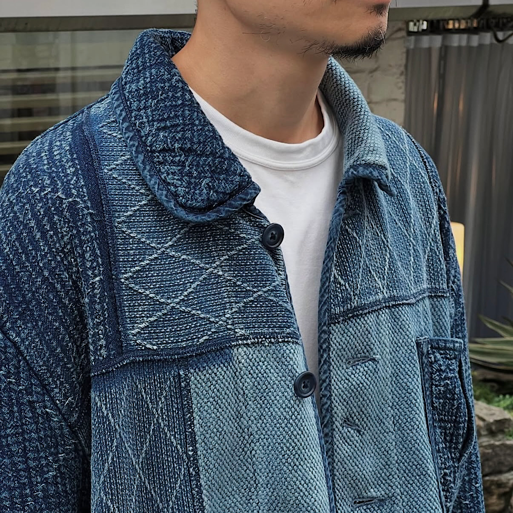 Porter Classic - PC KENDO FRENCH JACKET - HYBRID WATCH CHAIN Porter Classic - PC KENDO FRENCH JACKET - HYBRID WATCH CHAIN