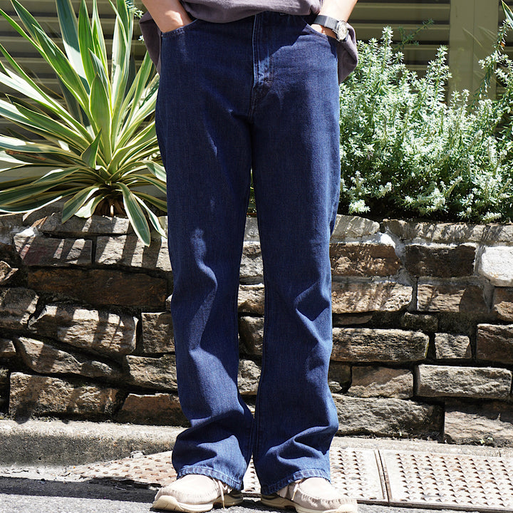POST O'ALLS - 546 Flare R2 - 12oz. Denim Indigo Deep Wash - 3325-12DI