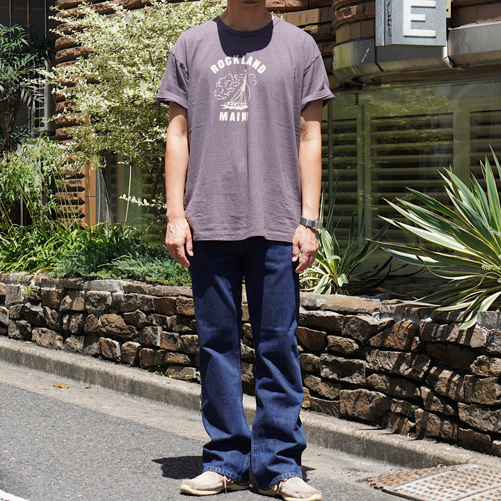 POST O'ALLS - 546 Flare R2 - 12oz. Denim Indigo Deep Wash - 3325-12DI