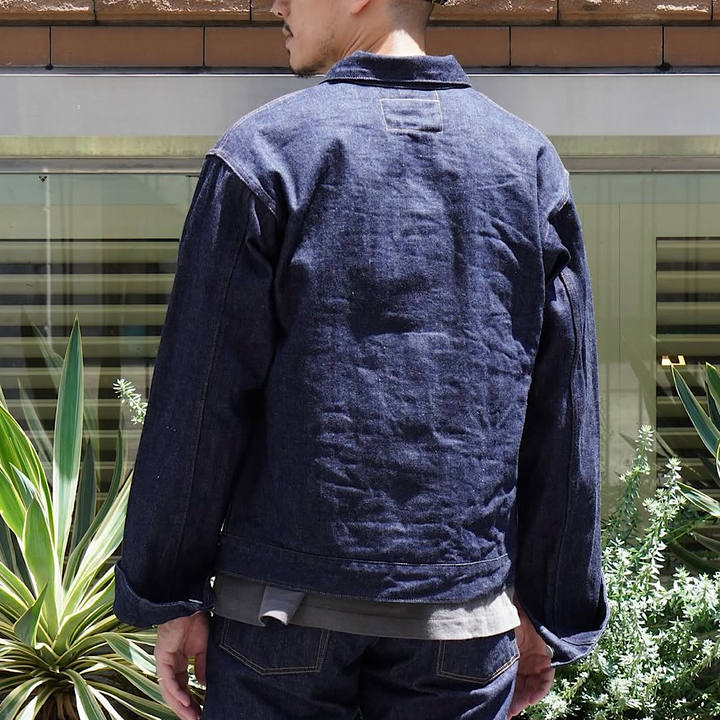 GENERAL THINGS  - Lot.7110 2pockets Solid Denim Jacket - 7110