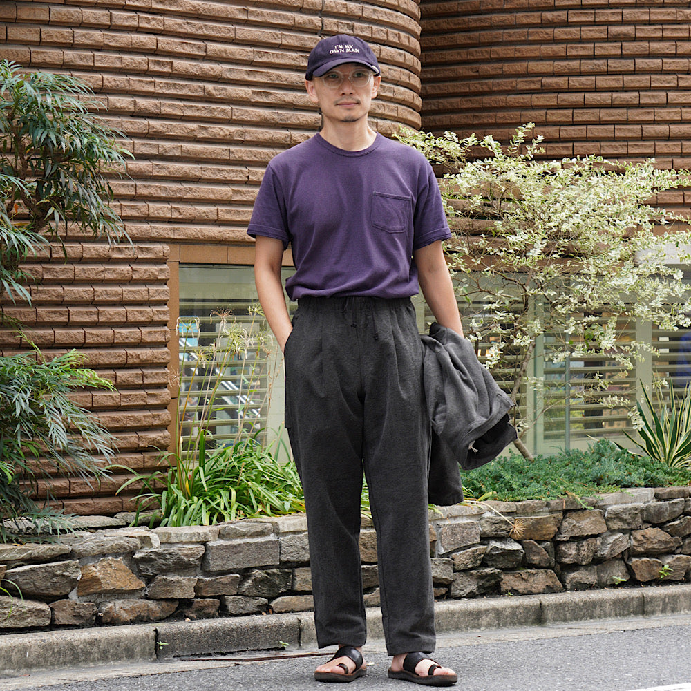 Jackman - Sumi(charcoal-dyed) Umps Pants - JM4575