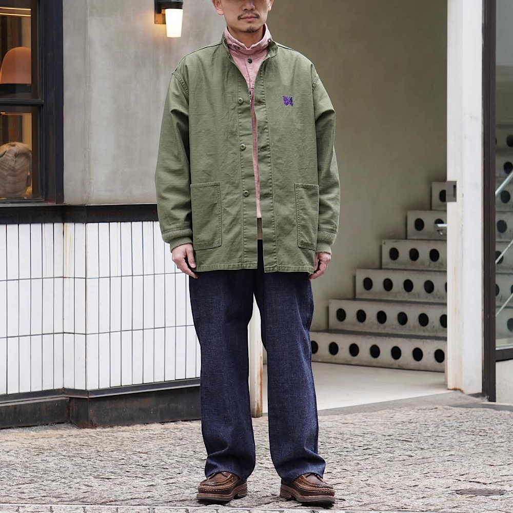 Needles - Army Shirt - Reversed Sateen - RW216
