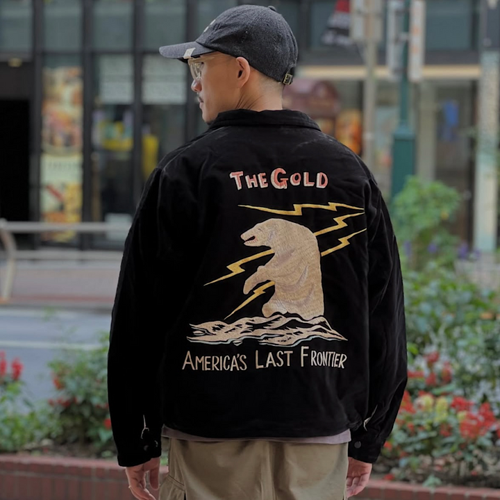 GOLD - VELVETEEN ALASKA JACKET - GL15678