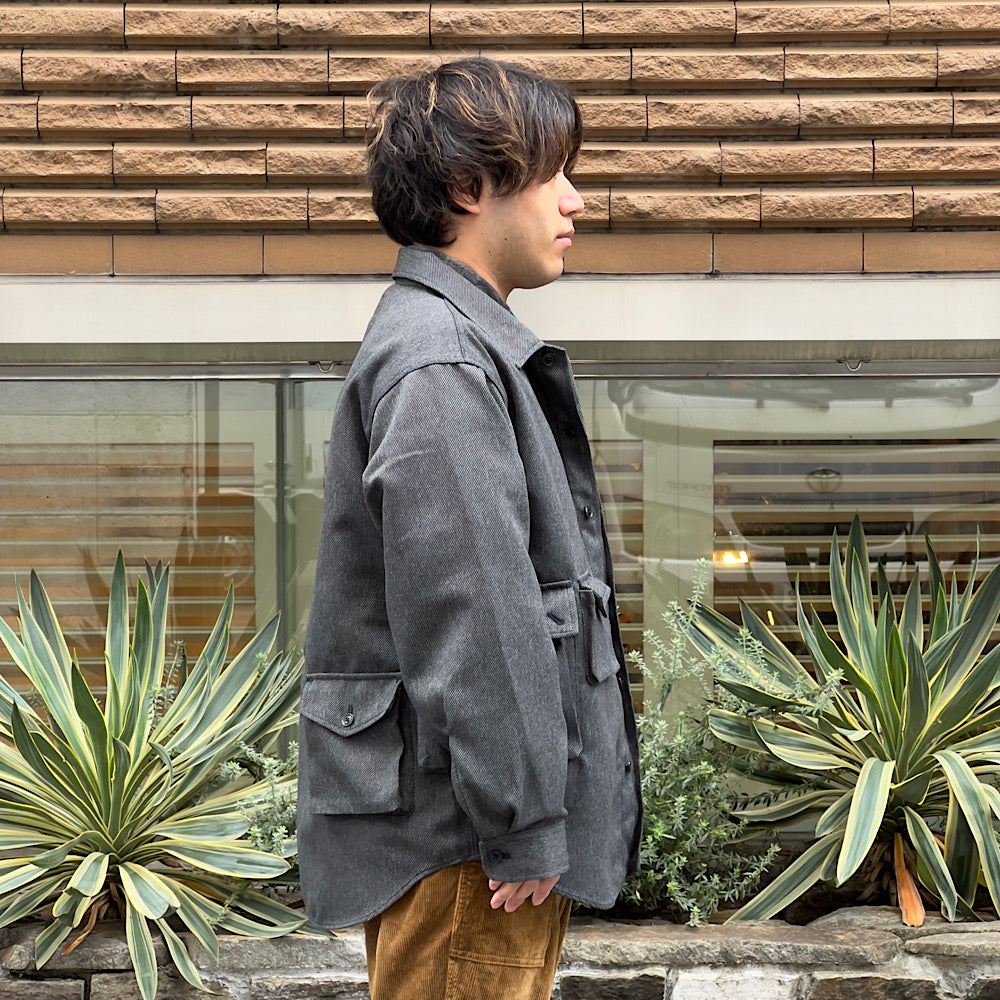 MODMNT - T/TWEED UTILITY CPO SHIRT - NA25F1I015