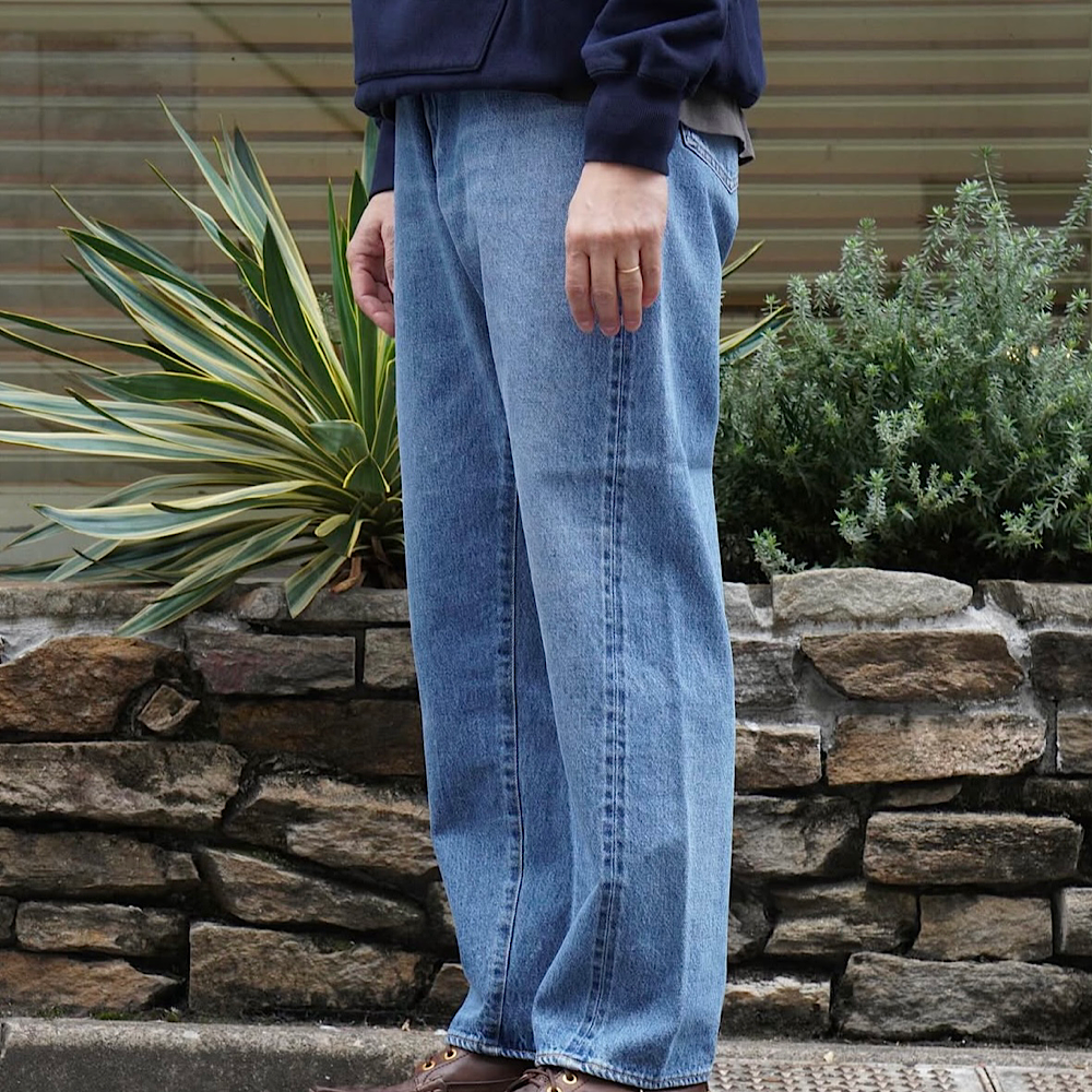 KAPTAIN SUNSHINE - 5P Zipper Front Denim Pants - KSBS109DZ