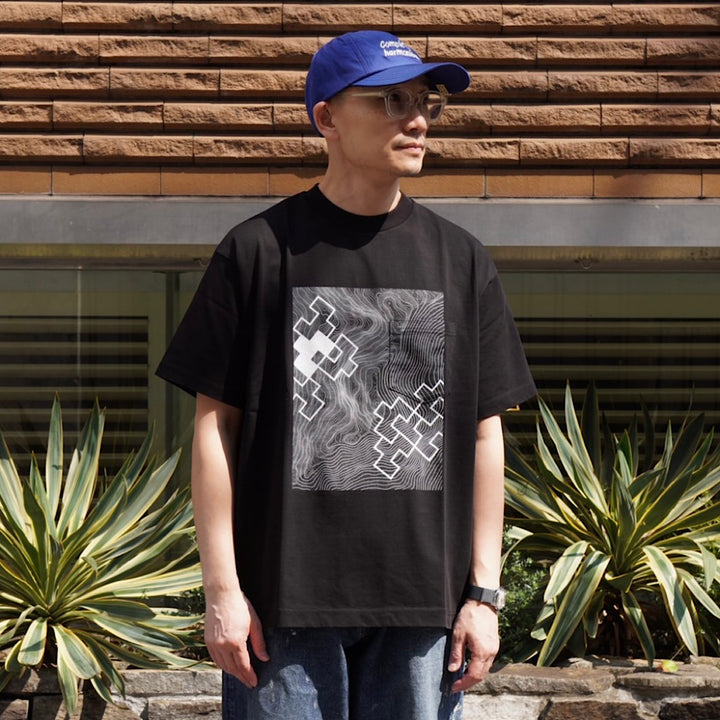 MODMNT - CONTOUR LINE(NANGA) T-SHIRT - NA26S1M018