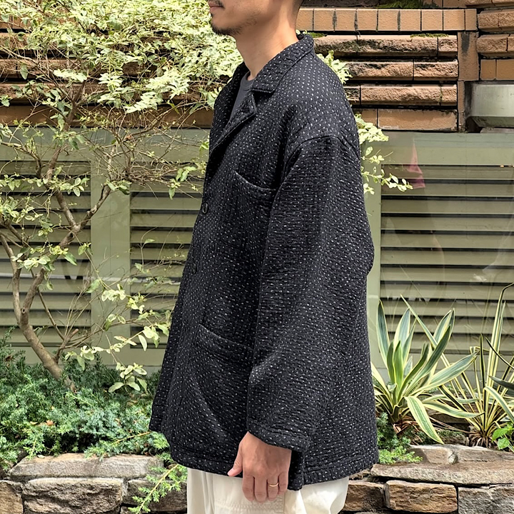 Porter Classic - NEW SASHIKO WIDE JACKET - PC-059-2900