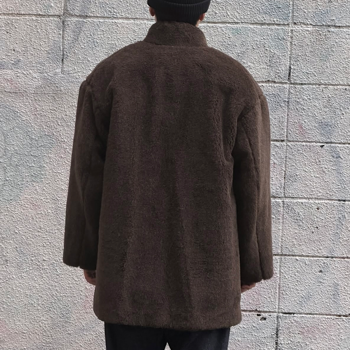 THE DAY - ALPACA WOOL PILE COAT - D26AW-05009