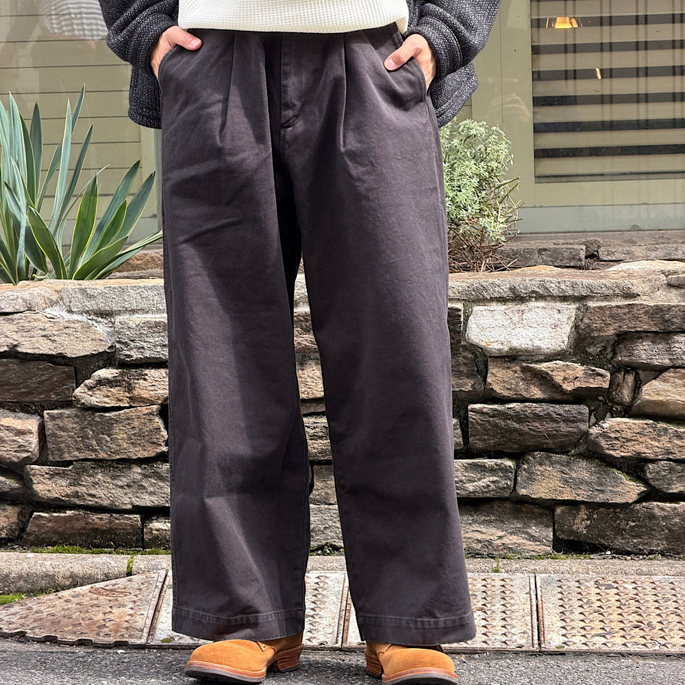 concause - WIDE WORK TROUSERS - 2602007