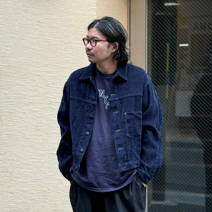 Needles - Darts Bottom Jean Jacket - Washi Chenille - RW224