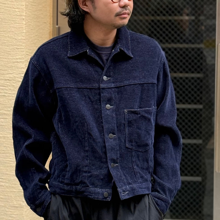 Needles - Darts Bottom Jean Jacket - Washi Chenille - RW224