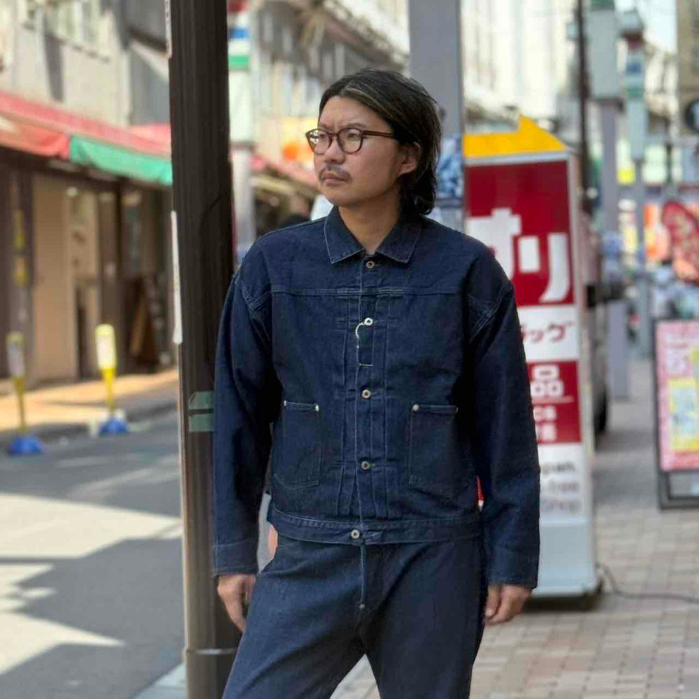 POST O'ALLS - El Ranchero 3 - 12oz. Denim Indigo Deep Wash - 3105