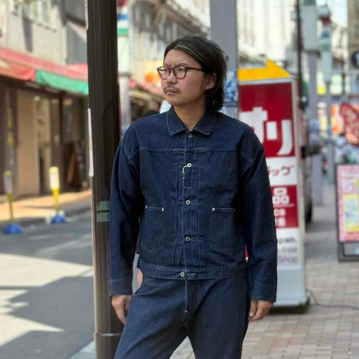 POST O'ALLS - El Ranchero 3 - 12oz. Denim Indigo Deep Wash - 3105-12DI