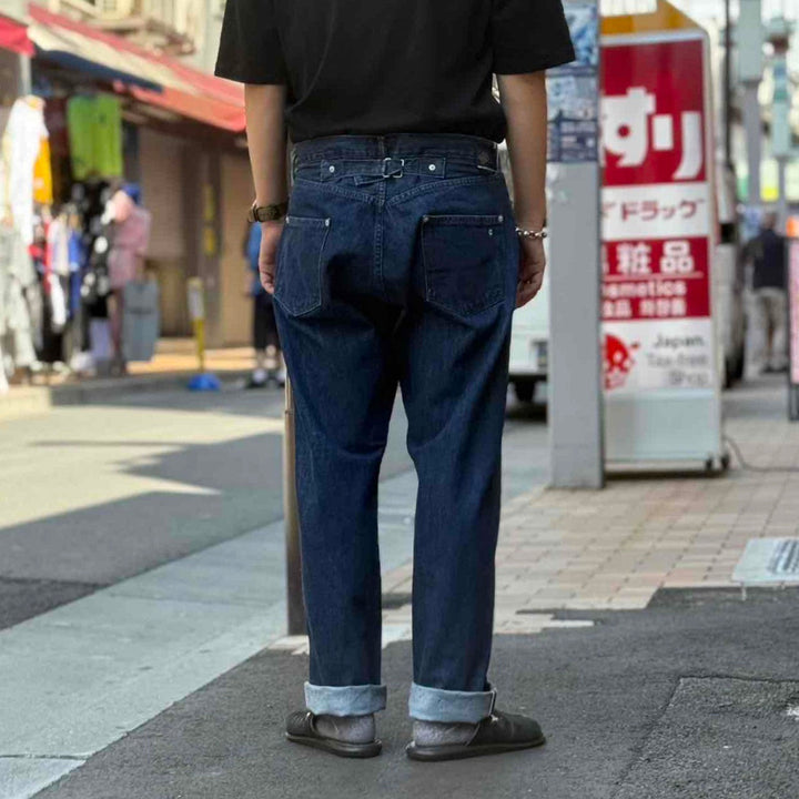 POST O'ALLS - No.10 Five Pocket - 12oz. Denim Indigo Deep Wash - 3324-12DI