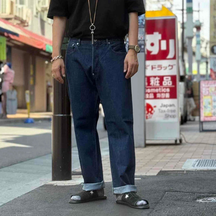 POST O'ALLS - No.10 Five Pocket - 12oz. Denim Indigo Deep Wash - 3324-12DI