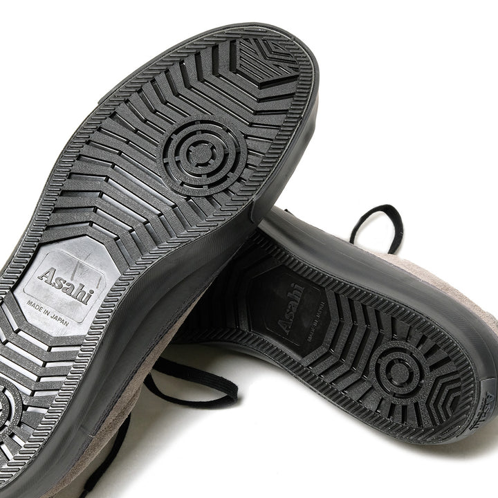 ASAHI - BELTED LOW SUEDE - Charcoal/Black - KF20664-1