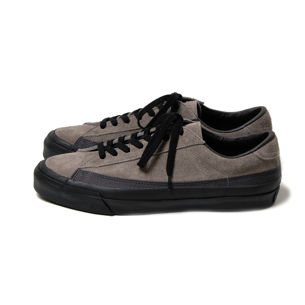 ASAHI - BELTED LOW SUEDE - Charcoal/Black - KF20664-1