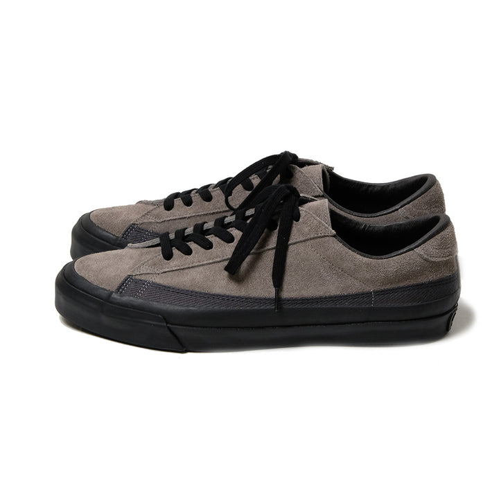 ASAHI - BELTED LOW SUEDE - Charcoal/Black - KF20664-1