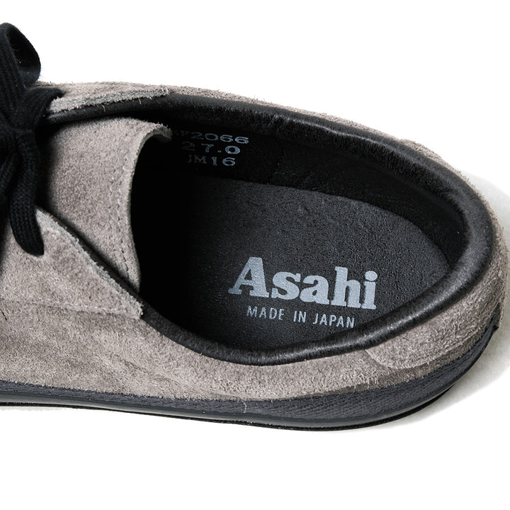 ASAHI - BELTED LOW SUEDE - Charcoal/Black - KF20664-1