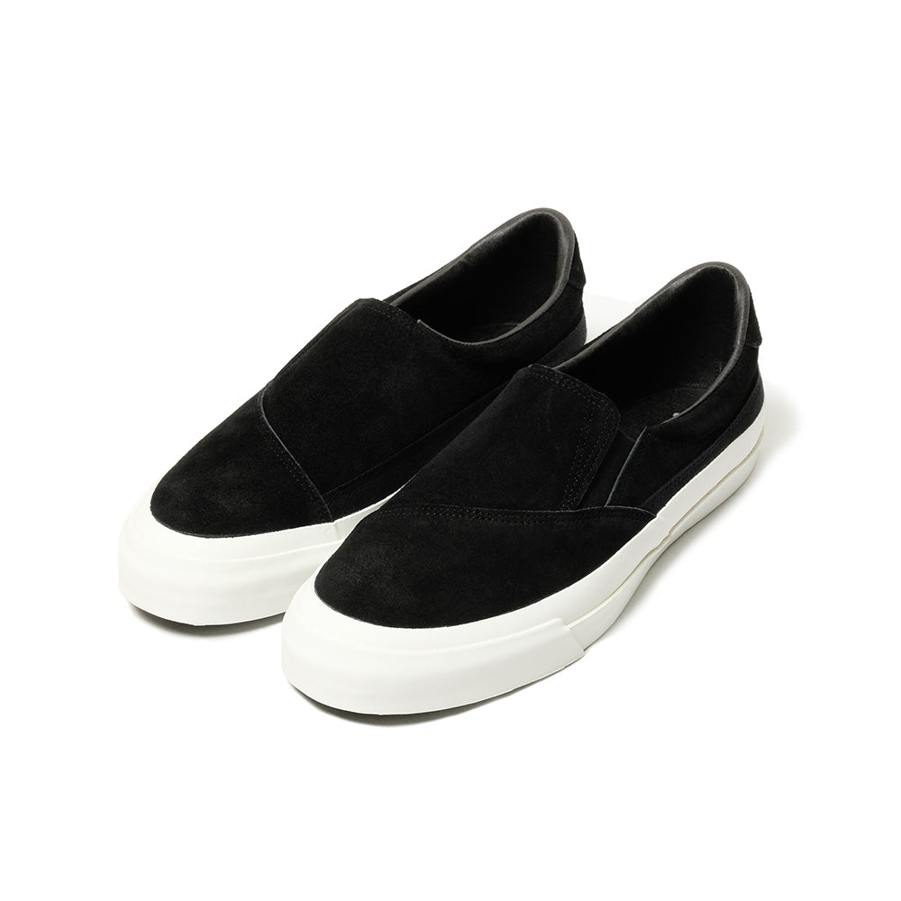 ASAHI - BELTED SLIP-ON SUEDE - Black - KF20692-1 – Sun House