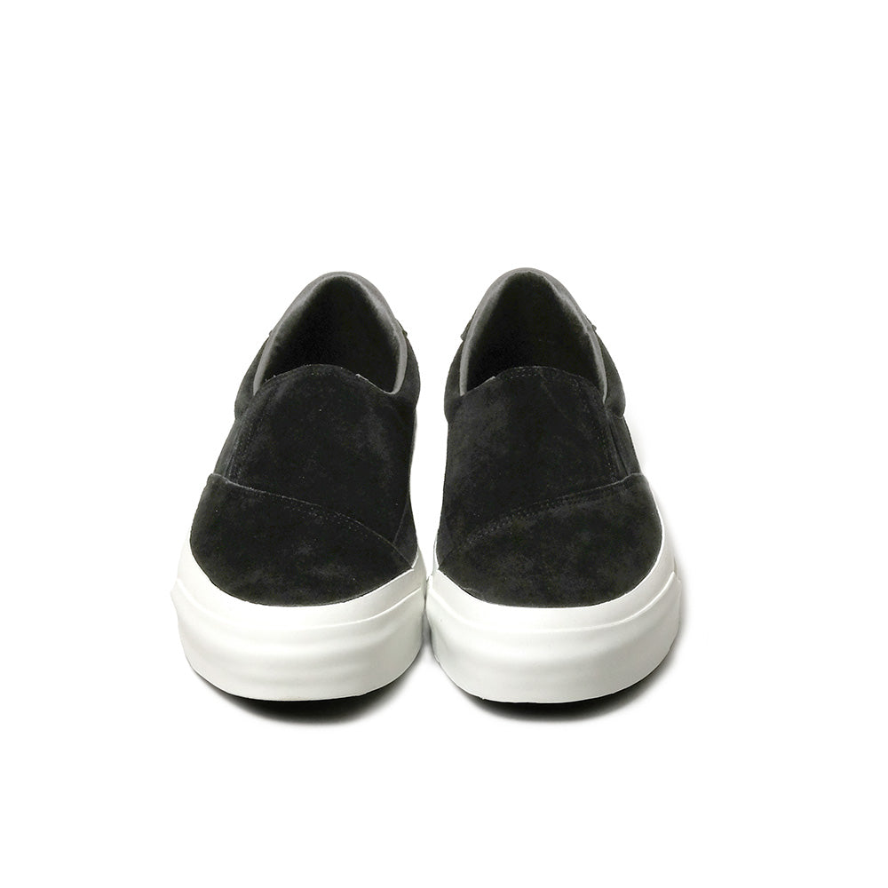 ASAHI - BELTED SLIP-ON SUEDE - Black - KF20692-1
